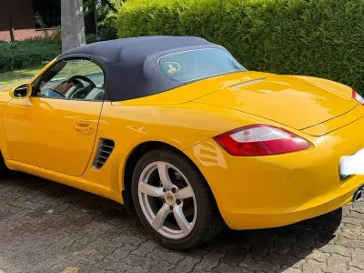 Gebraucht Porsche Boxster 245 PS (180 kW) 2007 Gelb Cabrio