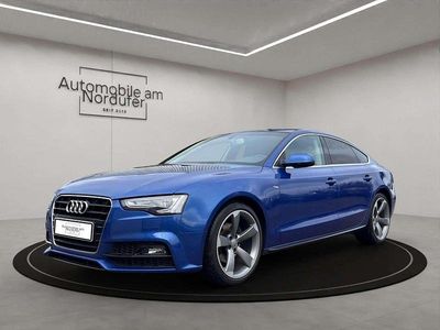 Gebraucht Audi A5 Sportback S-Line 144 PS (105 kW) 2016 Sepangblau perleffekt Kleinwagen