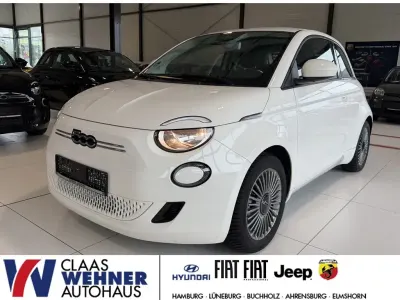 Gebraucht Fiat 500e Icon 86 kW (118 PS) 2022 Arktis weiß) (weiss Kleinwagen