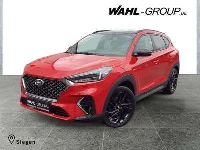Usata Hyundai Tucson N Line 185 CV (136 kW) 2020 Rosso SUV