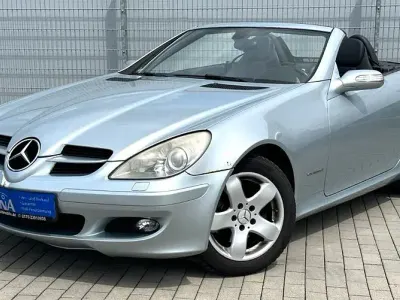 Gebraucht Mercedes SLK200 163 PS (119 kW) 2004 Silber Cabrio