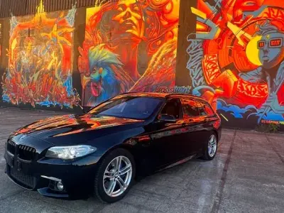 Usata BMW 530 Performance 258 CV (189 kW) 2015 Blu Station wagon