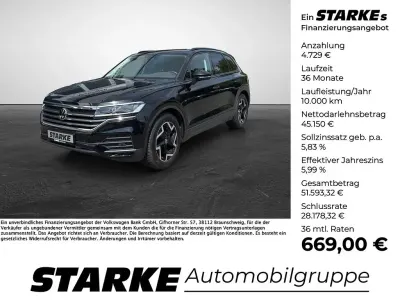 Gebraucht VW Touareg Basis 231 PS (169 kW) 2024 Schwarz (grenadillschwarz metallic) SUV