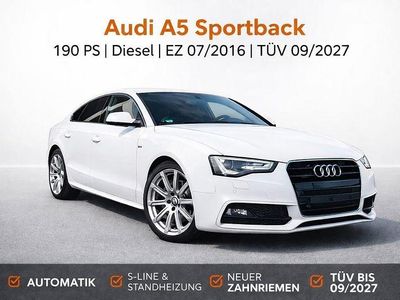 Gebraucht Audi A5 S-Line 190 PS (139 kW) 2016 Weiß Coupé