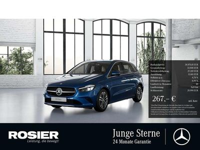 Gebraucht Mercedes B250e Advanced 163 PS (119 kW) 2025 Blau / spektralblau Van / Kleinbus
