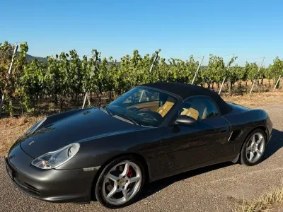 Gebraucht Porsche Boxster 228 PS (167 kW) 2004 Grau Cabrio