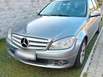 Brugt Mercedes C180 Avantgarde 156 HK (114 kW) 2008 Sølv Stationcar