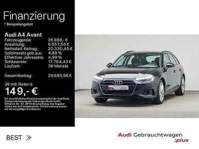 Gebraucht Audi A4 Performance 150 PS (110 kW) 2023 Mythosschwarz metallic (metallic) Kombi