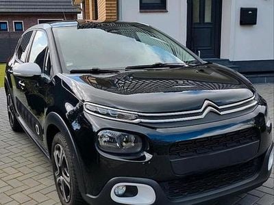 Gebraucht Citroën C3 PureTech 82 PS (60 kW) 2018 Schwarz Kleinwagen