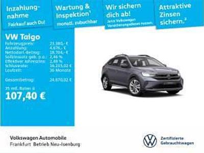 Gebraucht VW Taigo Life 150 PS (110 kW) 2024 Grau (rauchgrau metallic) SUV