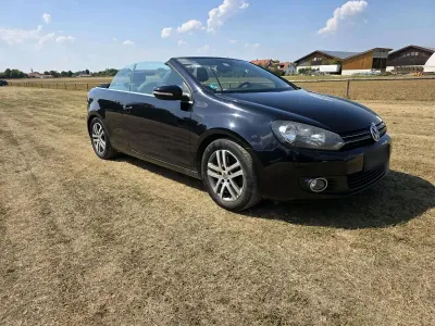 Gebraucht VW Golf Cabriolet 160 PS (117 kW) 2012 Schwarz Cabrio