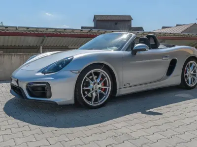 Gebraucht Porsche Boxster 330 PS (242 kW) 2014 Silber Cabrio