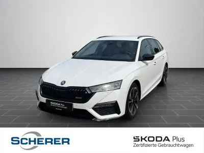 Gebraucht Skoda Octavia RS 200 PS (147 kW) 2022 Weiß Kombi