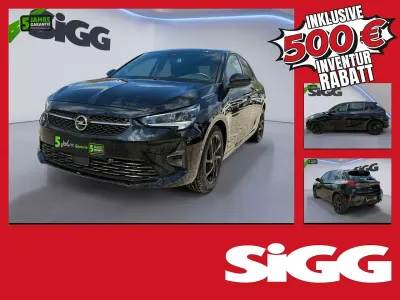Gebraucht Opel Corsa GS Line 101 PS (74 kW) 2023 Karbon schwarz Kleinwagen