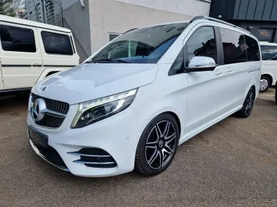 Gebraucht Mercedes V300 AMG line 239 PS (175 kW) 2019 Bergkristallweiss Van / Kleinbus