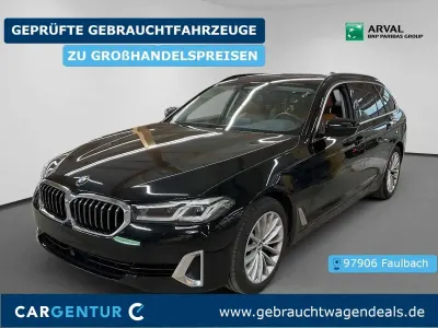 Gebraucht BMW 520 Luxury Line 190 PS (139 kW) 2022 Schwarz Kombi