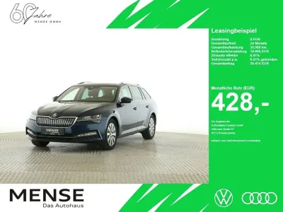 Gebraucht Skoda Superb Style 218 PS (160 kW) 2021 Lavablau Kombi