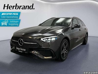 Gebraucht Mercedes C300e AMG 204 PS (150 kW) 2024 Metalliclack graphitgrau Kombi