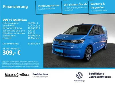 Gebraucht VW Multivan Life 204 PS (150 kW) 2025 Medium blue metallic Van / Kleinbus
