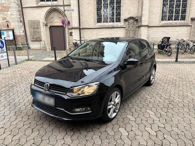 Gebraucht VW Polo Allstar 75 PS (55 kW) 2016 Schwarz Kleinwagen