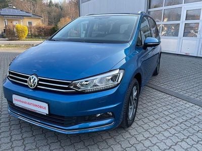 Gebraucht VW Touran Sound 150 PS (110 kW) 2018 Blau Van / Kleinbus
