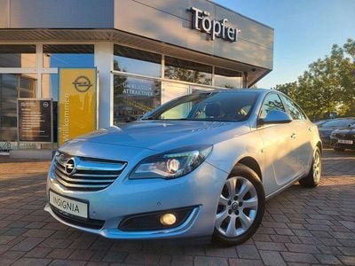 Gebraucht Opel Insignia Edition 131 PS (96 kW) 2014 Blau Limousine