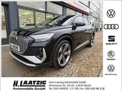 Gebraucht Audi Q4 Sportback e-tron Ambiente 219 kW (299 PS) 2021 Schwarz SUV