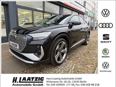 Gebraucht Audi Q4 Sportback e-tron Sport 219 kW (299 PS) 2021 Schwarz SUV