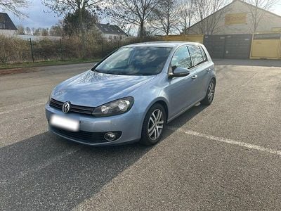 Gebraucht VW Golf VI Comfortline 122 PS (89 kW) 2009 Blau Kleinwagen