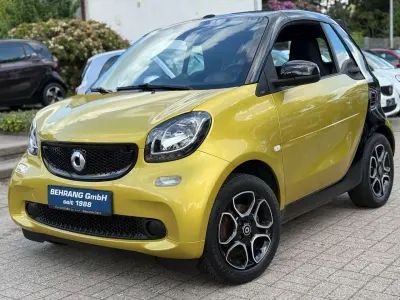 Gebraucht Smart ForTwo Cabrio Prime 90 PS (66 kW) 2018 Tridion sicherheitszelle in bl Cabrio