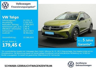 Visual green metallic Gebraucht 2025 VW Taigo Goal SUV | 22.210 € (Guter Preis)
