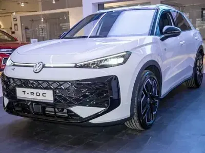 Uusi VW T-Roc R-line 150 HP (110 kW) 2026 Valkoinen Katumaasturi
