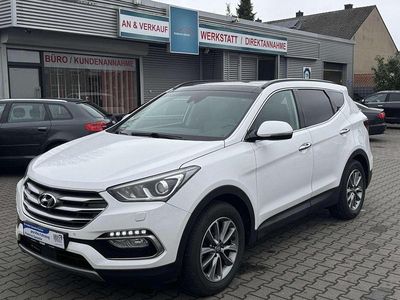 Gebraucht Hyundai Santa Fe Premium 200 PS (147 kW) 2018 White crystal / mic SUV