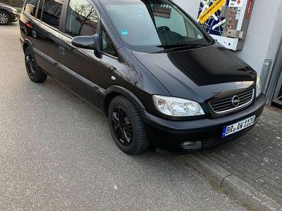 Gebraucht Opel Zafira Elegance 82 PS (60 kW) 2000 Schwarz Van / Kleinbus