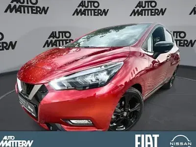 Gebraucht Nissan Micra 92 PS (67 kW) 2021 Red (metallic) Kleinwagen