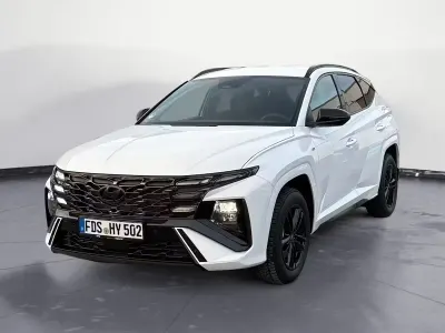 Gebraucht Hyundai Tucson N Line 179 PS (131 kW) 2025 Atlas white uni SUV