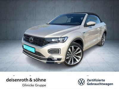 Second-hand VW T-Roc Cabriolet R-line 150 CP (110 kW) 2021 Alb Cabrio