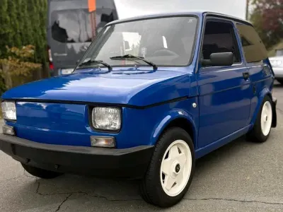 Begagnad Fiat 126 26 HK (19 kW) 1995 Blå Halvkombi