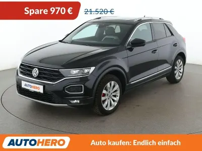 Gebraucht VW T-Roc Sportline 190 PS (139 kW) 2018 Schwarz SUV