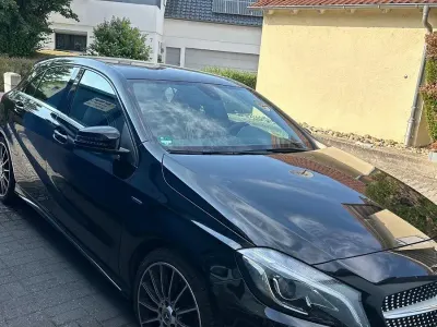 Gebraucht Mercedes A200 156 PS (114 kW) 2018 Schwarz Limousine