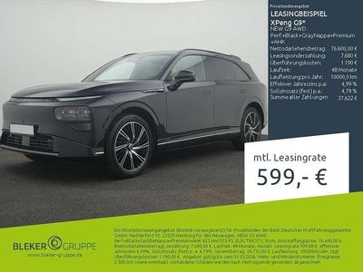 Nouă XPENG G9 422 kW (575 CP) 2026 Negru SUV