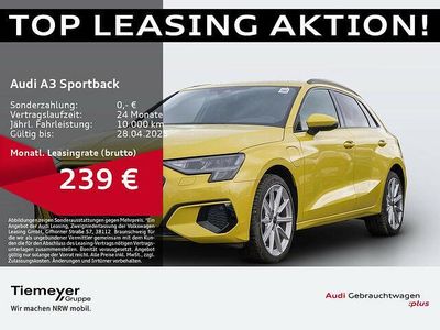 Gebraucht Audi A3 Design 204 PS (150 kW) 2024 Andere farbe Limousine