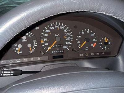 Gebraucht Mercedes SL320 231 PS (169 kW) 1993 Silber Cabrio