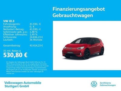 Gebraucht VW ID.3 GTX 210 kW (286 PS) 2025 Rot Kleinwagen