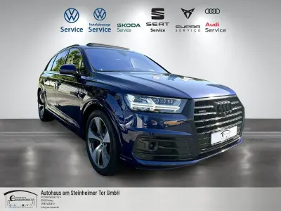 Używany Audi Q7 S-Line 272 KM (200 kW) 2018 Niebieski SUV