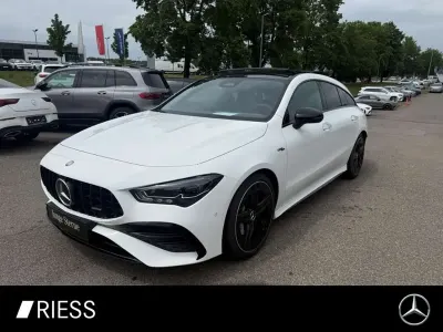 Gebraucht Mercedes CLA35 AMG AMG 306 PS (225 kW) 2025 Unilack polarweiß Coupé