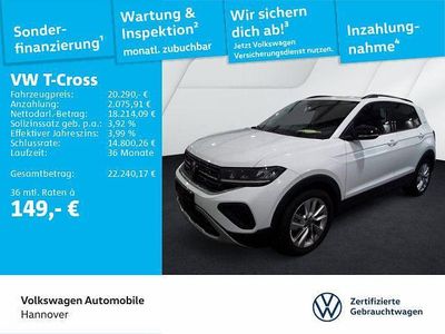 Gebraucht VW T-Cross Goal 95 PS (69 kW) 2025 SUV