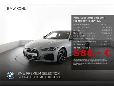 Usata BMW 420 M Sport 188 CV (138 kW) 2025 Grigio Coupé