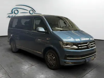 Gebraucht VW Multivan Highline 204 PS (150 kW) 2016 Blau Van / Kleinbus