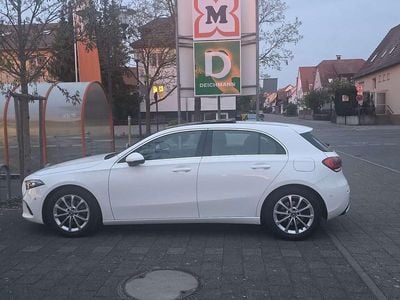 Brugt Mercedes A220 Progressive 190 HK (139 kW) 2019 Hvid Sedan
